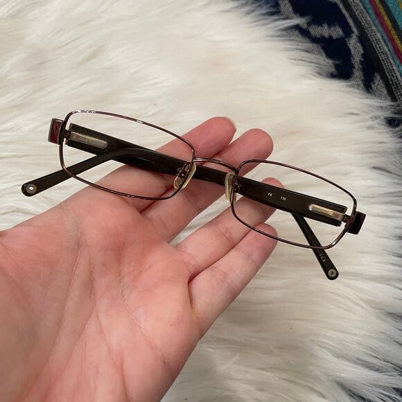 Coach prescription eyeglasses FRAMES ONLY 1008 Mona Dark Brown Bayonetta glasses - Picture 1 of 7